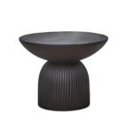 Outlet - Zaliki Black Concrete Coffee Table - Image 8