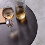 Outlet - Zaliki Black Concrete Coffee Table - Image 7