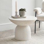 Zaliki Pearl Terrazzo Concrete Coffee Table