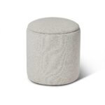 Abigail Storage Pouffe/Footstool - Dove Grey - Image 7