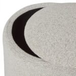 Abigail Storage Pouffe/Footstool - Dove Grey - Image 6