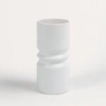 Ackton 20cm Ceramic Vase - White