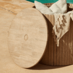 Outlet - Akira Chunky Wood Table/Parasol Base - Image 7