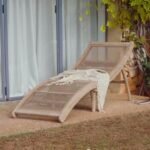 Outlet - Akira Wooden Garden Rope Folding Sun Lounger