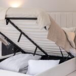 Alice Double Ottoman Bed - Ivory - Image 11