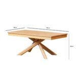 Amelia Oak Coffee Table - Image 5