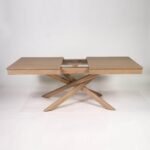 Amelia Whitewash Extendable Dining Table Set - 6 Seater - Freya Fern Green Carver Chairs - Whitewash Legs - Image 9