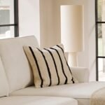 Outlet - Annabelle Corner Sofa With Chaise Natural Ivory With Dark Oak Legs - Image 6