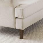 Annabelle Chaise Corner Sofa - Natural Ivory - Image 9