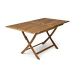 Ashby 4 Seater Wooden Garden Dining Set - 120cm - Image 10