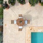Outlet - Ashby 4 Seater Wooden Round Folding Garden Dining Table - 100Cm - Image 9