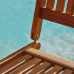 Ashby 6 Seater Wooden Round Garden Dining Set - 130cm - Image 10