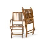 Ashby Wooden Folding Chairs - Set of 2 - Image 14