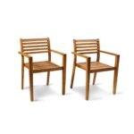 Aspen 6 Seater Wooden Extendable Garden Dining Set with Cushions & Cream Parasol - 160cm to 240cm - Image 11