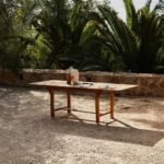 Aspen 8 Seater Wooden Garden Dining Set with Grey LED Premium Parasol  - 160cm to 240cm - Image 2