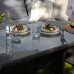 Outlet - Aston 9 Seater Rattan Corner Sofa Set With Glass Table Top - Grey - Image 3