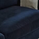 Ava Right L Shape Sofa - Ink with Black Oak Legs - Image 3