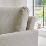 Ava Corner Sofa - Left Hand - Sand with Pale Oak Legs - Image 8