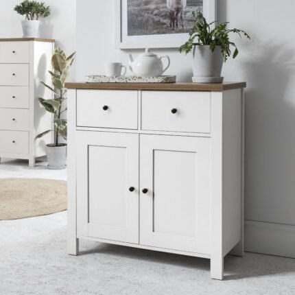 Bampton 2 Door Sideboard - Alabaster White