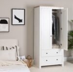 Bampton Double Wardrobe - Alabaster White - Image 7