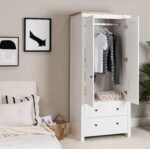 Bampton Double Wardrobe - Alabaster White - Image 6