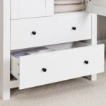 Bampton Double Wardrobe - Alabaster White - Image 4