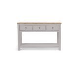 Outlet - Bampton 3 Drawer Console Table - Stone Grey - Image 5