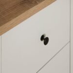 Bampton 5 Drawer Tallboy - Alabaster White - Image 3