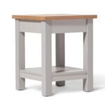 Outlet - Bampton Side Table - Stone Grey