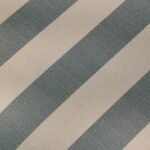 Brea 3 Seater Sofa - Blue Stripe with Whitewash Legs - Image 6