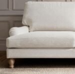 Brea 3 Seater Sofa - Oyster White with Whitewash Oak Legs - Image 2