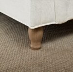 Brea 3 Seater Sofa - Oyster White with Whitewash Oak Legs - Image 7