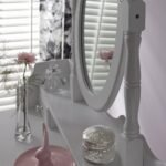 Capri Grey Dressing Table with Mirror & Stool - Image 6