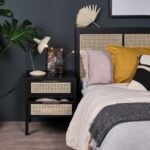 Charlie Bedside Table - 2 Drawer - Black - Image 2