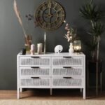 Charlie 6 Drawer Chest of Drawers - White