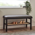 Charlie Hallway Bench - Black - Image 5