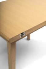 Charlie Pale Oak Dining Table - Extendable - Image 10