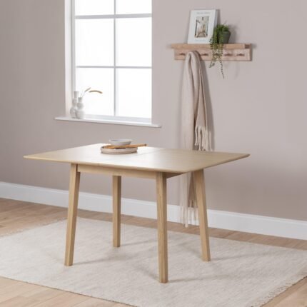 Charlie Pale Oak Dining Table - Extendable