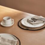 Outlet - Charlotte Pale Oak Dining Table - Cross Leg - Image 6