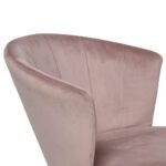 Outlet - Cleo Dining Chairs - Set of 2 - Pink & Gold - Image 4