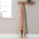 Outlet - Crofton Cotton Herringbone Throw - Burnt Orange - Image 2