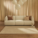 Nathalia 3-Seater Sofa - Chalked White Boucle