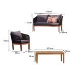 Eaden Rope Conversation Set  - Black - Image 9