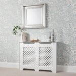 Edith Radiator Cover - White - Medium