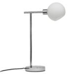 Edra 44cm Metal Table Lamp - Chrome
