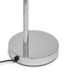 Outlet - Edra 44cm Metal Table Lamp - Chrome - Image 3