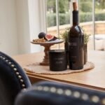 Outlet - Edward Dining Chairs - Set of 2 - Black & Dark Wood - Image 2