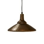 Elcombe 18cm Metal Pendant Light - Gold - Image 3