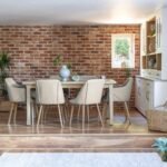 Ella Pale Oak Dining Table Set - 6 Seater - 2 Freya Sand Carver Chairs & 4 Dining Chairs - Whitewash Oak Legs