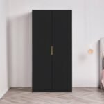 Essie 4 Piece Bedroom Set - 5 Chest of Drawers - Pitch Black - Image 2